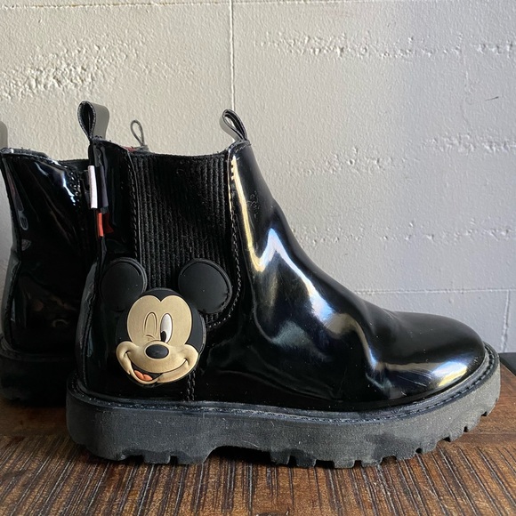 Zara Mickey Mouse Boots - Picture 2 of 6